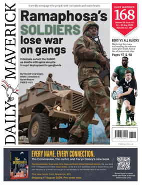Cover of Daily Maverick