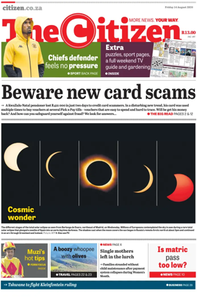 Cover of The Citizen (Gauteng)