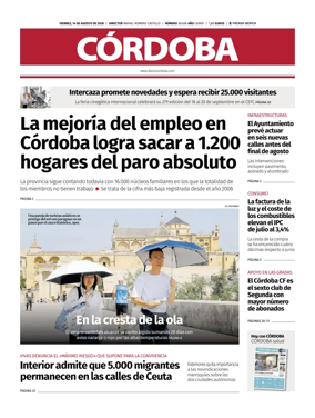 Cover of Diario Cordoba