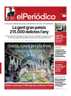 Cover of El Periodico - Catala