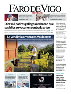 Cover of Faro de Vigo (Ourense)