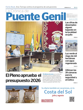 Cover of La Cronica de Puente Genil