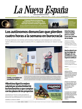 Cover of La Nueva Espana