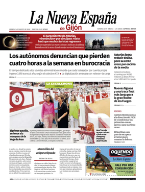 Cover of La Nueva Espana (Gijon)