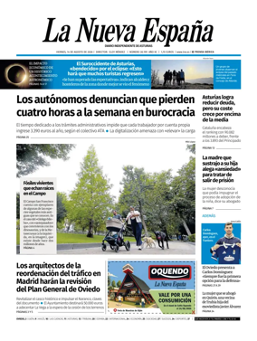 Cover of La Nueva Espana (Oviedo)