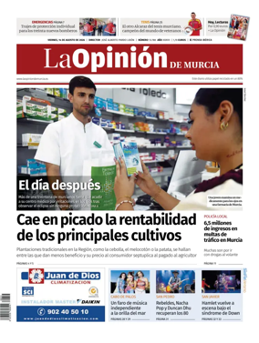 Cover of La Opinion de Murcia
