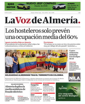Cover of La Voz de Almeria