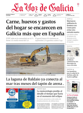 Cover of La Voz de Galicia (Carballo)