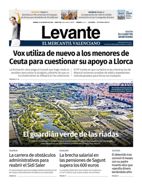 Cover of Levante EMV (Morvedre)
