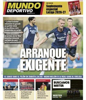 Cover of Mundo Deportivo (Gipuzkoa)