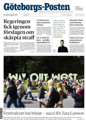 Cover of Goteborgs-Posten