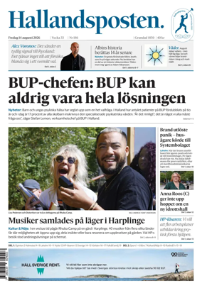 Cover of Hallandsposten