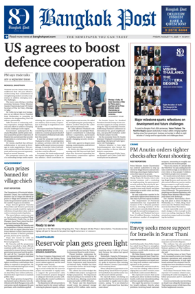 Cover of Bangkok Post