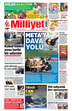 Cover of Milliyet
