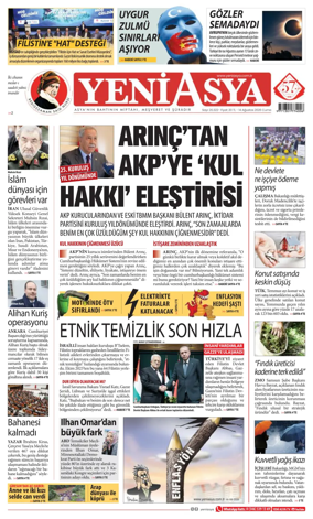Cover of Yeni Asya