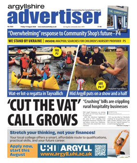Cover of Argyllshire Advertiser