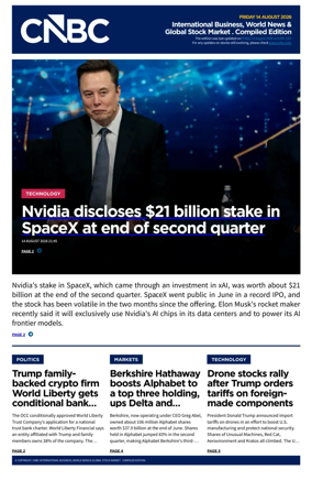 Cover of CNBC