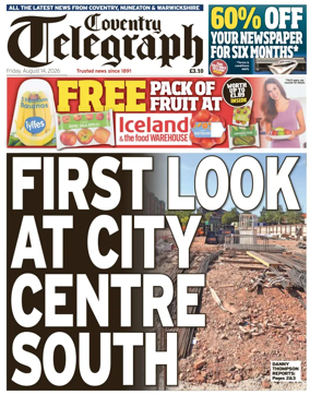 Cover of Coventry Telegraph