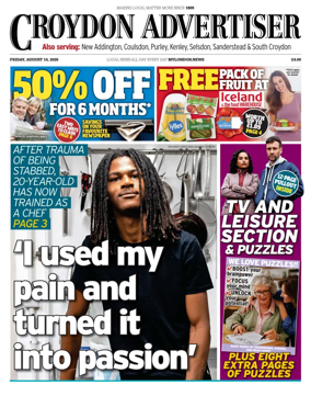 Cover of Croydon Advertiser