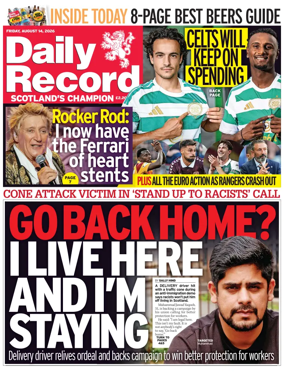 Cover of Daily Record