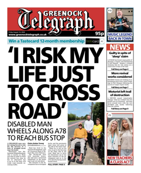 Cover of Greenock Telegraph