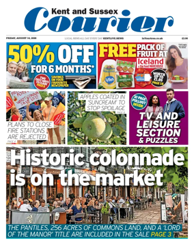 Cover of Kent & Sussex Courier