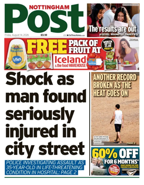 Cover of Nottingham Post