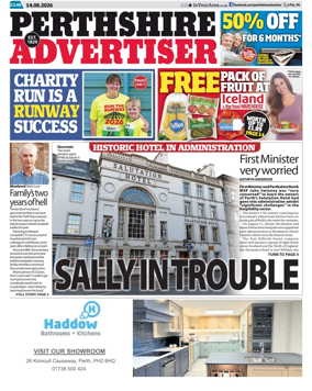 Cover of Perthshire Advertiser