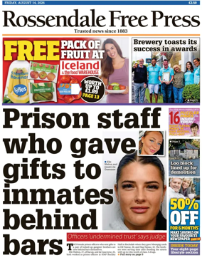 Cover of Rossendale Free Press