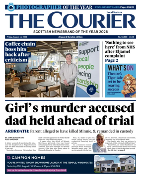 Cover of The Courier & Advertiser (Angus and Dundee)