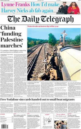 Cover of The Daily Telegraph