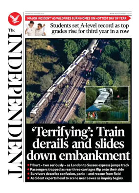 Cover of The Independent