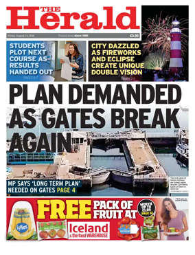 Cover of The Plymouth Herald