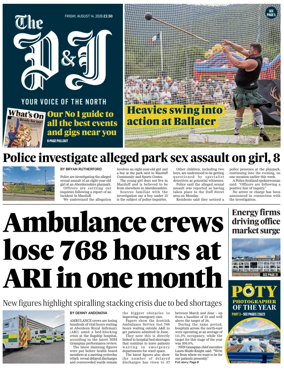 Cover of The Press and Journal (Aberdeen and Aberdeenshire)