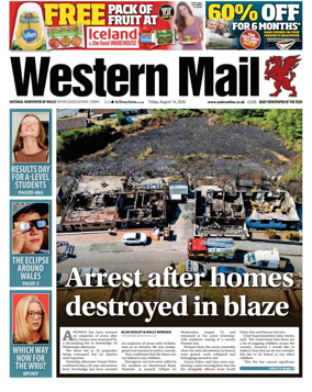 Cover of Western Mail