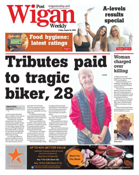 Cover of Wigan Evening Post