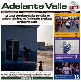 Cover of Adelante Valle