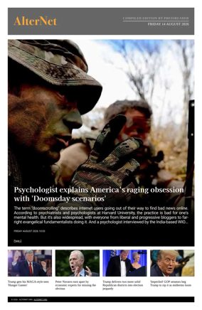 Cover of AlterNet