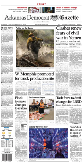 Cover of Arkansas Democrat-Gazette
