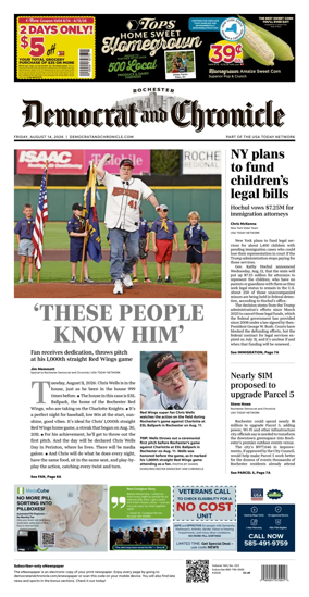 Cover of Democrat and Chronicle