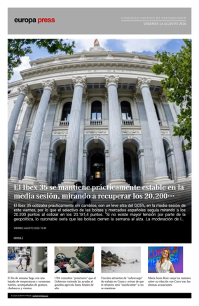 Cover of Europa Press - Compiled Edition
