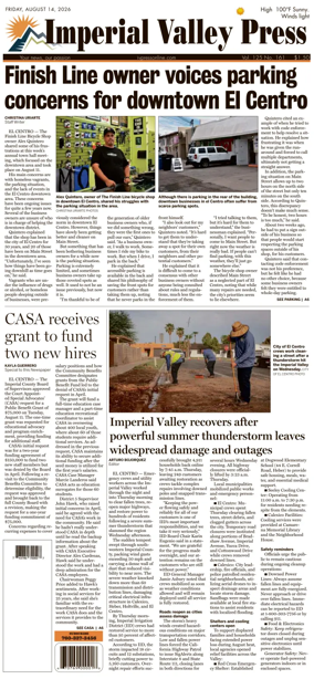 Cover of Imperial Valley Press