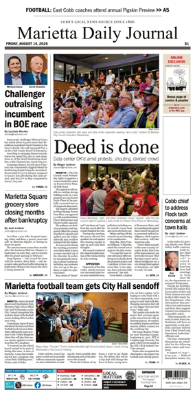 Cover of Marietta Daily Journal