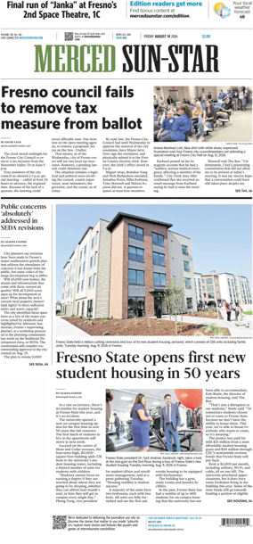 Cover of Merced Sun-Star