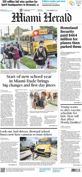 Cover of Miami Herald