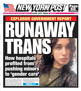 Cover of New York Post