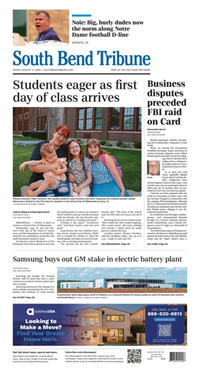 Cover of South Bend Tribune