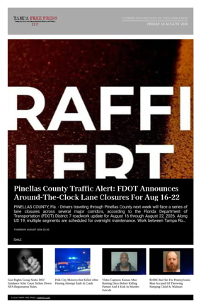 Cover of Tampa Free Press