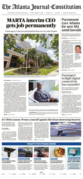 Cover of The Atlanta Journal-Constitution