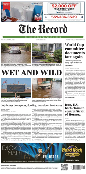 Cover of The Bergen Record